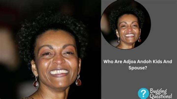 Adjoa Andoh children: Does Adjoa Andoh have kids?