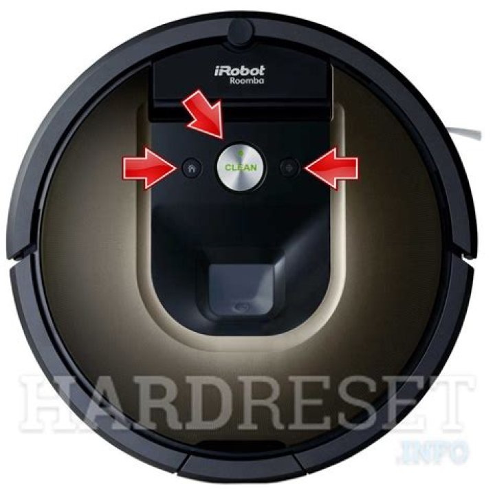 How to reset roomba 960