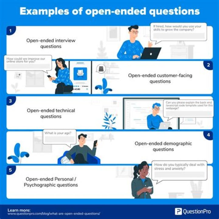 What is the advantage of open ended questions