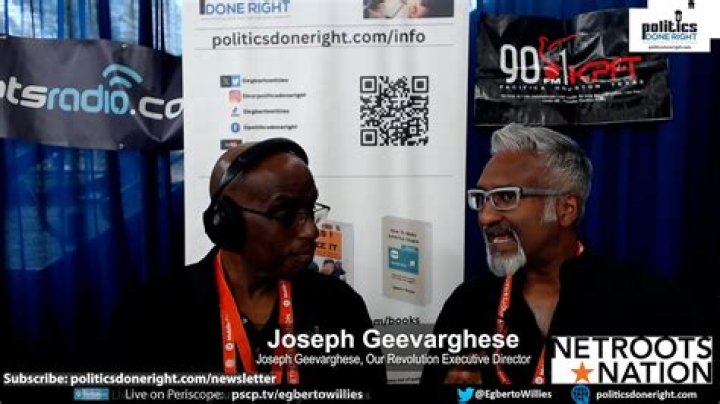 Who Is Joseph Geevarghese? Our Revolution Executive Director On Kyrsten Sinema